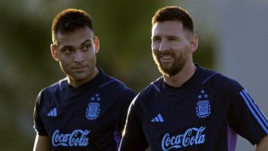 Lautaro Martinez Lionel Messi Argentina